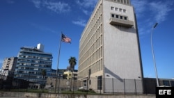 Embajada de Estados Unidos en La Habana.