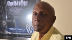 El expreso político y opositor cubano Guillermo Fariñas. 