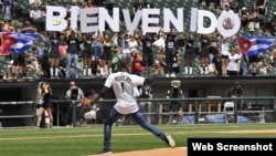 Las Medias Blancas de Chicago dieron la bienvenida al cubano Luis Robert Moirán.