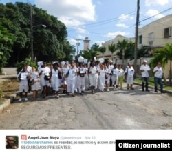 Inicio de campaña #TodosMarchamos, 8 de noviembre. Foto: Ángel Moya.