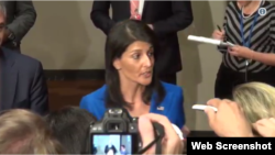 Nikki Haley, embajadora de EE.UU en la ONU