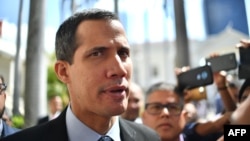 El presidente interino de Venezuela, Juan Guaidó. 