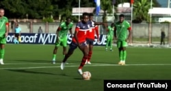 Cuba venció 4-0 a San Cristóbal y Nieves en el partido de vuelta de su serie de Play-In en el Estadio Antonio Maceo en Santiago de Cuba. (Captura de video/Concacaf/YouTube)