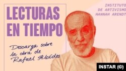 Lecturas en tiempo: Rafael Alcides (Imagen de INSTAR).