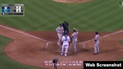 Yulieski Gurriel pegó un cuadrangular de tres carreras.