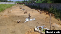 Cementerio en Manicaragua, Villa Clara. 