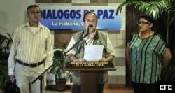 Conversaciones de paz en La Habana.