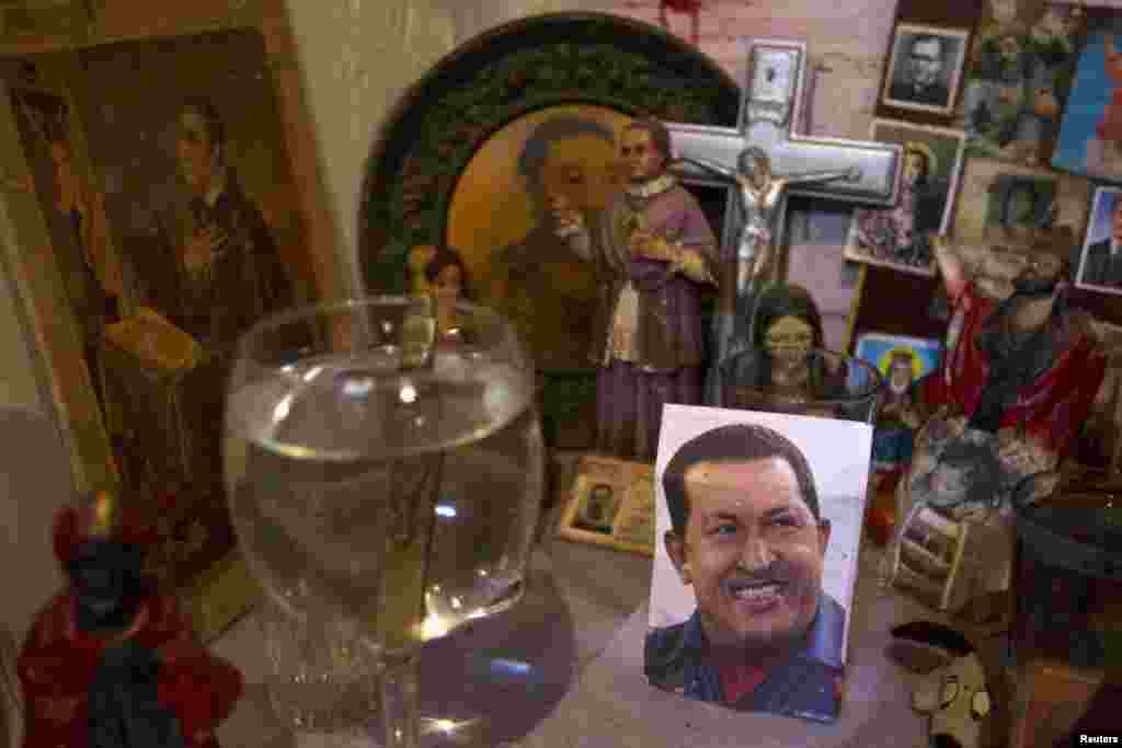 Altar para Chávez