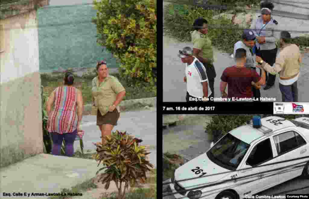 Operativo policial contra las Damas de Blanco