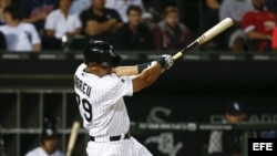 José Abreu, primera base cubano de Chicago White Sox.