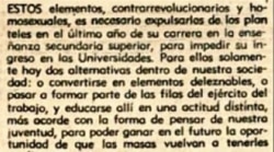 "Los que la pasaban peor eran los homosexuales", dice Milanés en el documental refiriéndose a los campamentos de las UMAP.