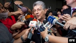 El presidente del Parlamento de Venezuela, Henry Ramos Allup. EFE