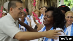 Reporta Cuba. Antonio Rodiles y Damas de Blanco.