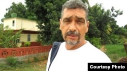 Armando Abascal Serrano, activista cubano, acusado de liderar una manifestación pública en "Carlos Rojas", Matanzas. Foto: CANF.