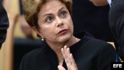 La presidenta brasileña Dilma Rousseff.