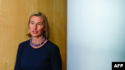 La alta representante Federica Mogherini.