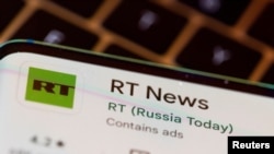 RT News (Russia Today) es una de las entidades sancionadas por EEUU.