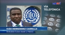 Iván Hernández Carrillo vía telefónica desde Cuba