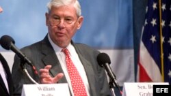 El ex senador de Florida Bob Graham, miembro de la comisión presidencial que investiga las causas del vertido de BP. 