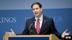 El senador republicano de Florida, Marco Rubio.