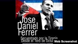 Imagen de la campaña por la liberación de José Daniel Ferrer. 