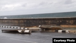 Inundaciones en La Habana