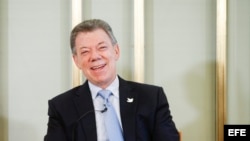 El presidente de Colombia, Juan Manuel Santos. Foto Archivo.