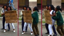 Damas de Blanco salen a la calle a celebrar Día de los Derechos Humanos