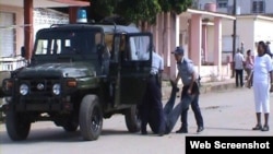 Detenciones de Damas de Blanco y opositores en Colón