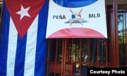 La Peña MLB del Parque John Lennon, en El Vedado.