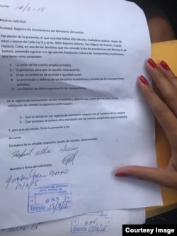 Texto entregado al Ministerio de Justicia por la Asociación de Transportistas Autónomos.