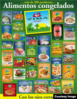 Productos de Vima Foods.