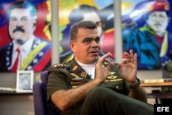 Ministro de defensa de Venezuela, General Vladimir Padrino López.