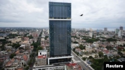 Vista del hotel K23, ubicado en calle 23 y K, en El Vedado, La Habana. (Reuters/Alexandre Meneghini)