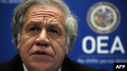 El secretario general de La OEA, Luis Almagro. 