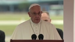 Discurso del Papa a su llegada a Cuba