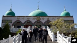 Una mezquita en Yinchuan, el 8 de octubre de 2015. (AP/Ng Han Guan).