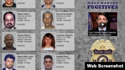 En la lista de los 10 más buscados por fraude al Medicare suelen figurar cubanos. En la más reciente aparecen Maricel Hernández y Rodolfo Bouza.