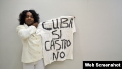 Berta Soler, líder de las Damas de Blanco.