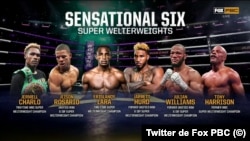 El zurdo de Guantánamo, Erislandy Lara, entre los seis mejores super welter del mundo, según Fox PBC.