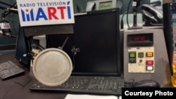 Estudio de Radio Marti 