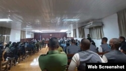 Juicios contra manifestantes del 11 de julio en Cuba. (Foto: OCDH)