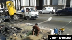 Reporta Cuba. Calle Infanta. Foto: Mario Hechavarría.