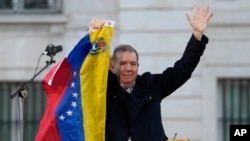 El excandidato presidencial de la oposición venezolana Edmundo González Urrutia