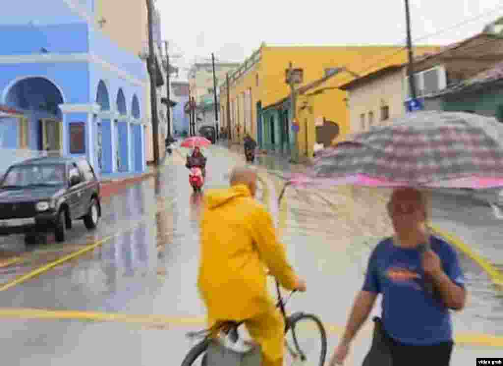 En lugare sde Sancti Spiritus se han registrado hasta 300 milímetros de lluvias asociadas a la tormenta "Alberto"