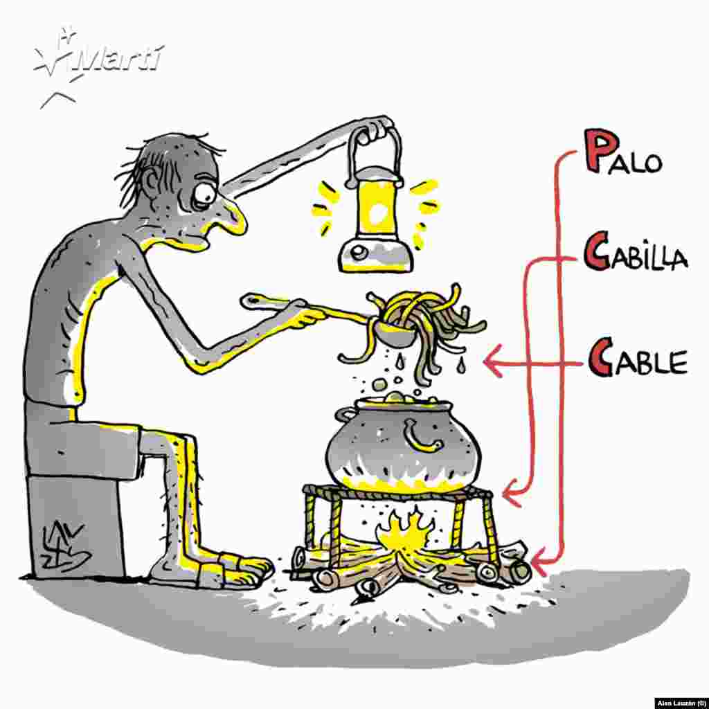 El caos energético tiene otras consecuencias para los cubanos, además de los apagones. Muchos se ven obligados a cocinar con leña.