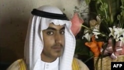 Hamza bin Laden, hijo del fallecido líder de Al Qaeda Osama bin Laden. Foto: Dave Clark | AFP.