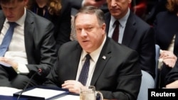 Mike Pompeo en Naciones Unidas