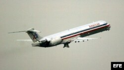 Foto archivo. Avión de American Airlines.