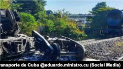 Accidente ferroviario ocurrido el 7 de diciembre de 2024, en la Línea Central del Ferrocarril, entre las estaciones Guayos y Siguaney.